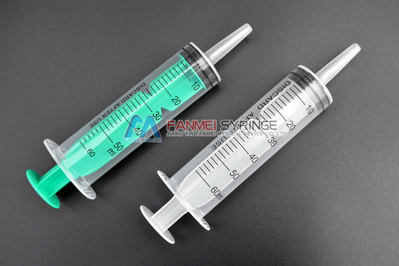 Disposable Syringe With Catheter Tip